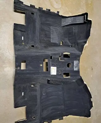 BMW X3 F25 Front floor carpet liner 