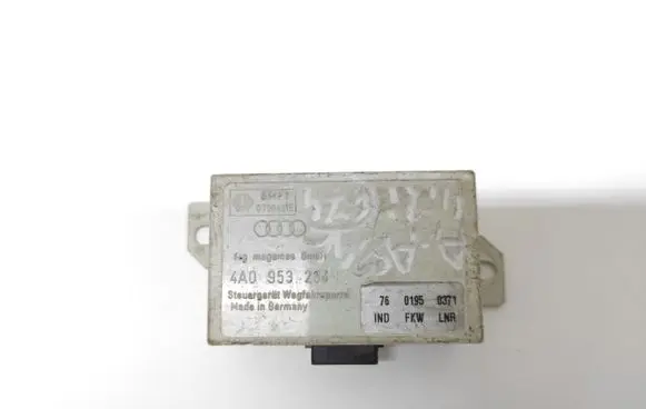 Audi A8 S8 D2 4D Immobilizer control unit/module 4A0953234 7601950371