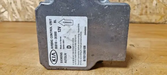KIA Sorento Airbag control unit/module 959103E000 61S0138610B 5WK43061