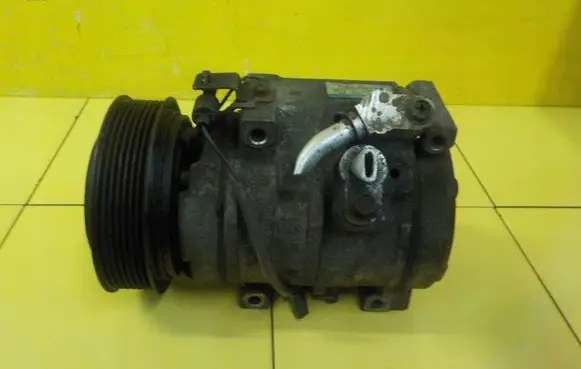 Mitsubishi Pajero Air conditioning (A/C) compressor (pump) 4472203634