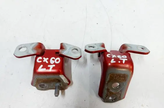 Rear door hinge set