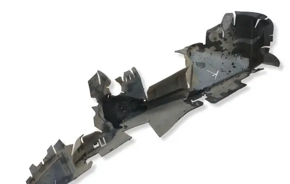 Chrysler Pacifica Intercooler air guide/duct channel 68229145AC 68234073AC