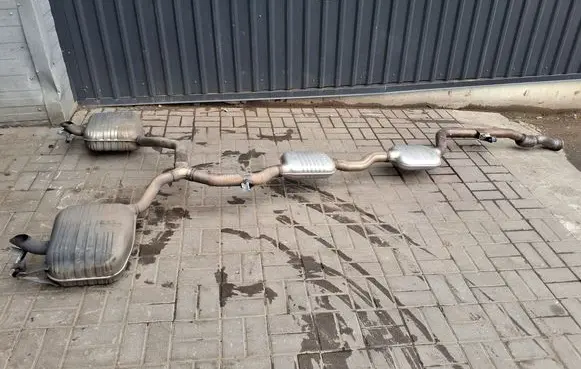 Mercedes-Benz C W206 Muffler/silencer A2064902001