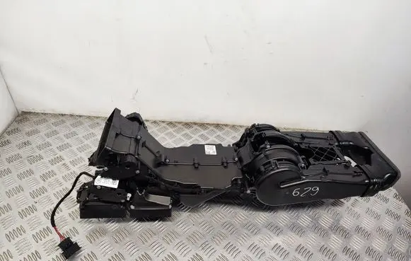 Interior heater climate box assembly
