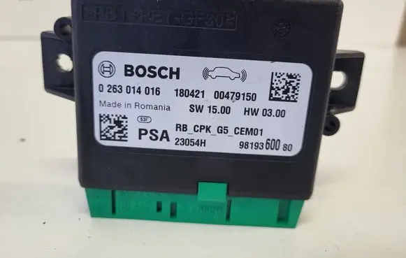 Opel Grandland X Other control units/modules 9819360080