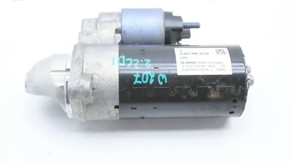 Mercedes-Benz E C207 W207 Starter motor A6519062800 0001139065 20141128