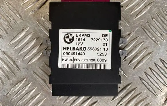 BMW 1 E81 E87 Fuel injection pump control unit/module 7229173 55892110 090491449