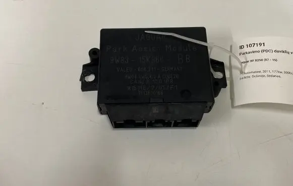 Jaguar XF X250 Parking PDC control unit/module 9W8315K866BB