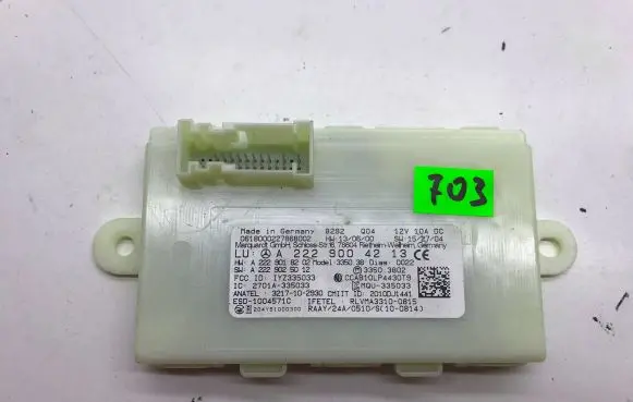 Mercedes-Benz S W222 Keyless (KESSY) go control unit/module A2229018202 1004571C
