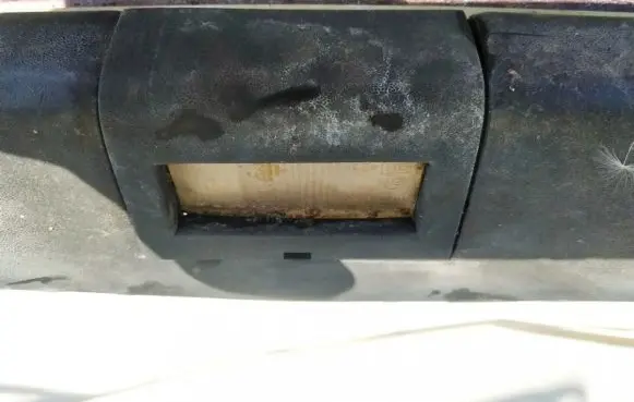 Opel Vectra A Number plate light 