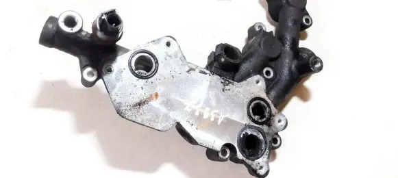Engine oil radiator