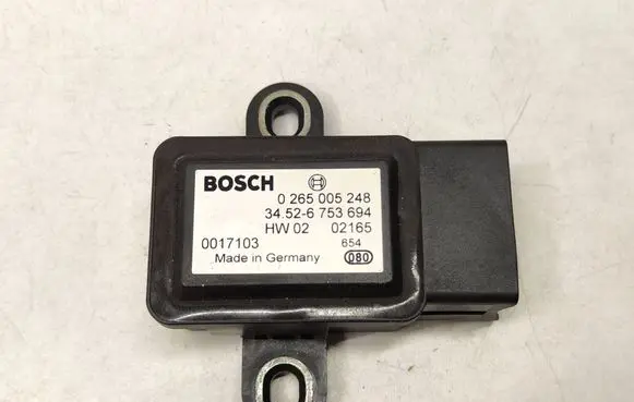 BMW 5 E39 ESP acceleration yaw rate sensor 34526753694 6753694 0017103