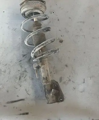 Renault Laguna II Front shock absorber with coil spring