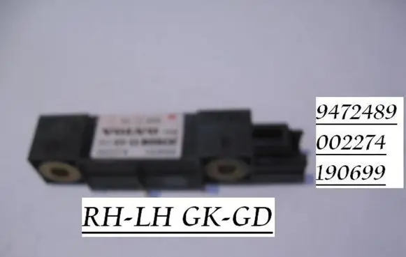 Volvo S60 Airbag deployment crash/impact sensor 9472489 002274