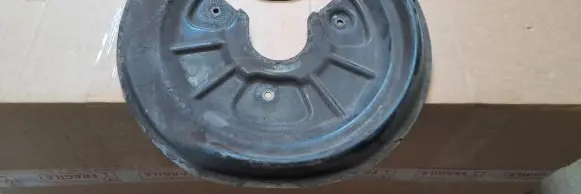 Volkswagen Golf VI Rear brake disc plate dust cover 