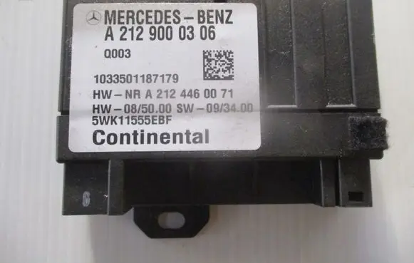 Mercedes-Benz CLS C218 X218 Fuel injection pump control unit/module