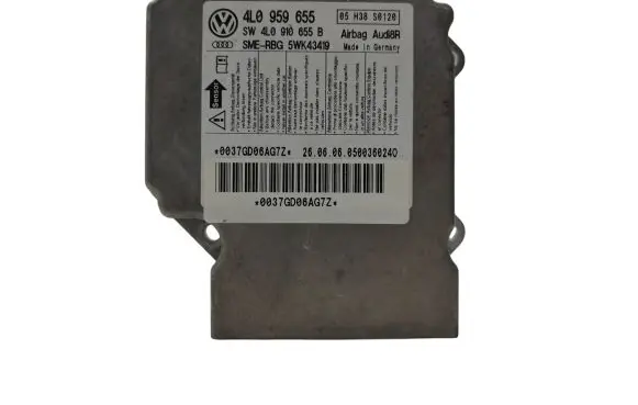 Audi Q7 4L Airbag control unit/module 4L0959655 4L0910655B 5WK43419