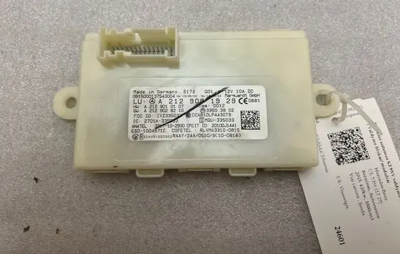 Mercedes-Benz GL X166 Keyless (KESSY) go control unit/module A2129001929