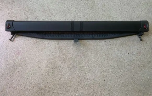 Parcel shelf load cover