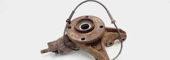 Citroen C4 I Picasso Front wheel hub spindle knuckle