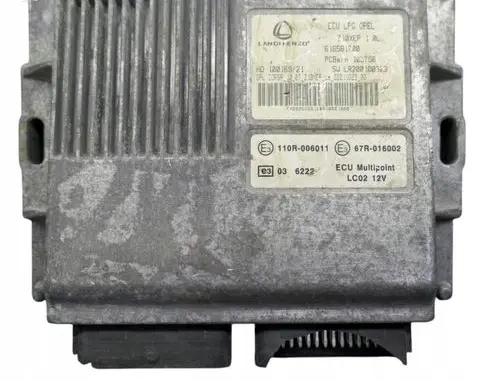 Opel Corsa D LP gas control unit module 61658100010016921
