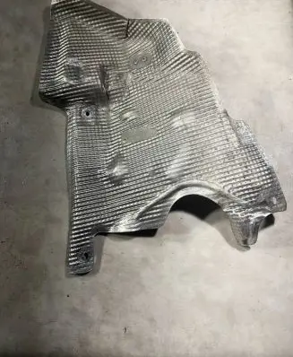 Porsche 911 991 Exhaust heat shield 99150547802