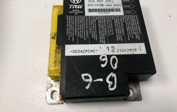 Volkswagen PASSAT B6 Airbag control unit/module 3C0909605J