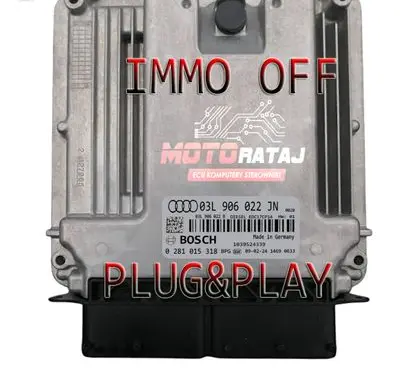 Audi A4 S4 B8 8K Engine control unit/module 03L906022JN 0281015318