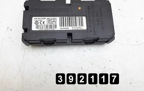 Peugeot 607 Engine control unit/module 9656842580