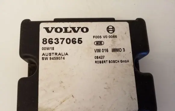 Volvo C70 Other control units/modules 8637065 SW9459074 9459074