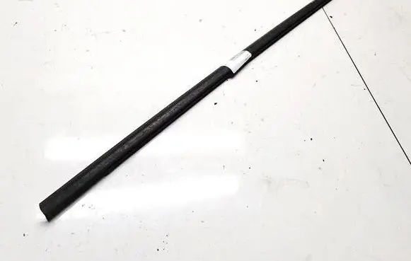 Front door glass trim molding