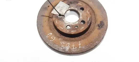 Citroen C8 Rear brake disc neventiliuojamas