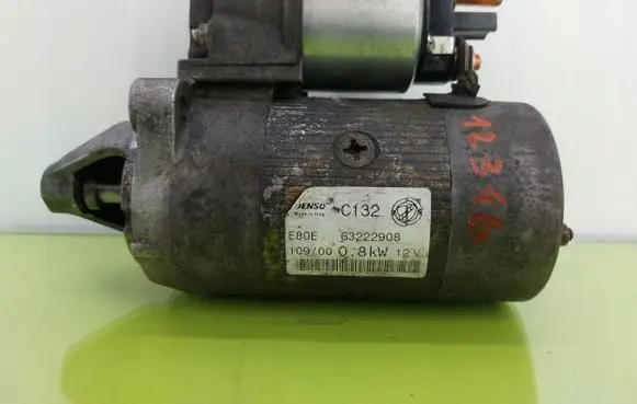 Fiat Uno Starter motor 63222908