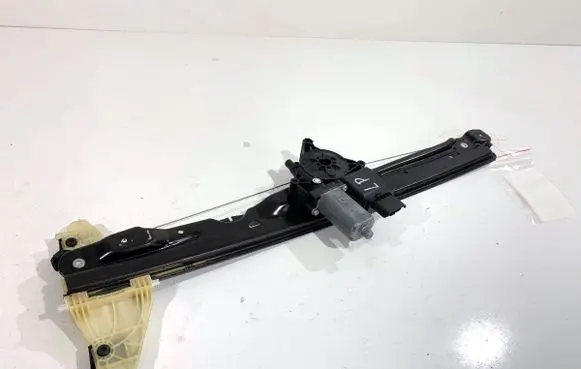 Front door window regulator with motor