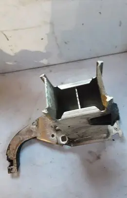 Front bumper shock/impact absorber