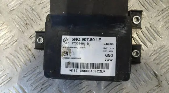 Volkswagen Tiguan Hand brake control module 5N0907801E 17358401B GN00048423L