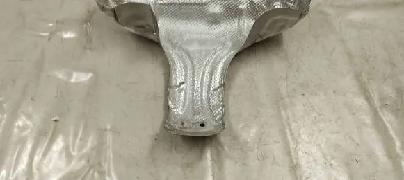 Heat shield in engine bay