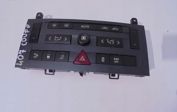 Peugeot 407 Climate control unit