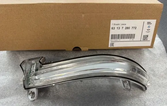 BMW 3 F30 F35 F31 Mirror indicator light 63137280772 7280772