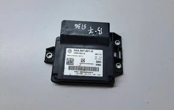 Volkswagen PASSAT B7 Hand brake control module 3AA907801H 18491001A 1520446M