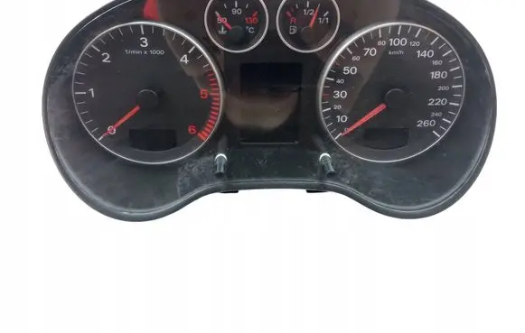 Audi A3 S3 8P Speedometer (instrument cluster) 8P0920930R