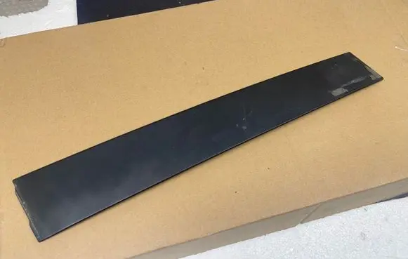 Toyota Prius (XW30) Front door glass trim molding 75756 75756LH590