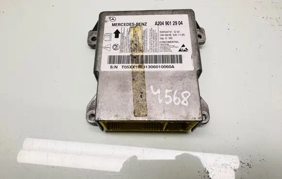 Mercedes-Benz GLK (X204) Airbag control unit/module A2049012904 5WK44741