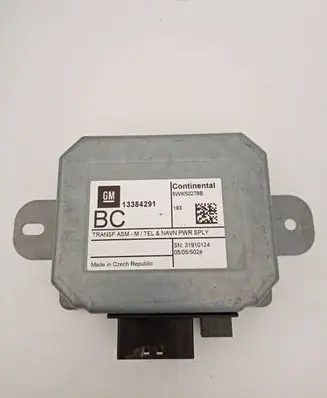 Opel Astra J GPS navigation control unit/module 13384291 5WK50278B