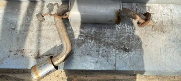 Chevrolet Captiva Rear muffler/silencer tail pipe 