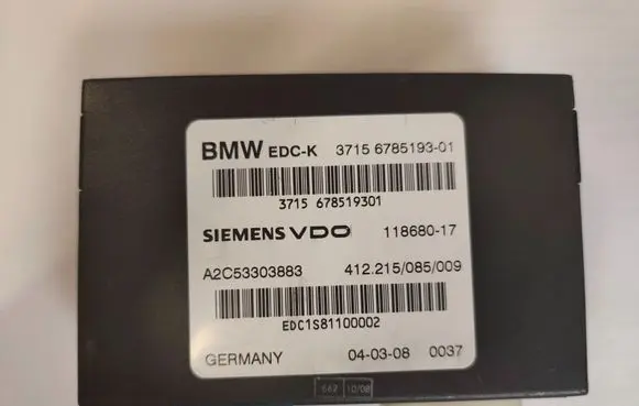 BMW M3 e92 Suspension control unit/module 37156785193 6785193