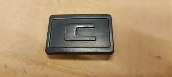 Volkswagen Golf II Fender model badge letters 191853688