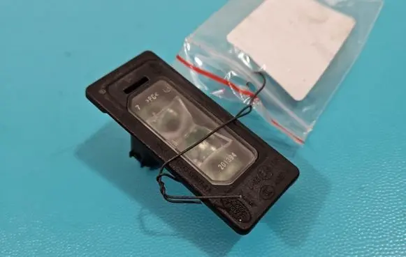 Number plate light