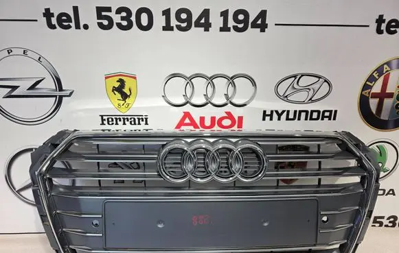 Audi A4 S4 B9 Front bumper upper radiator grill 8W0853651AB