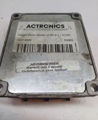 Opel Meriva A Engine control unit/module ECU 12214820